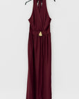 Abito Lungo con Scollo Halter