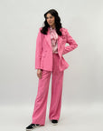 Completo premium giacca e pantaloni a palazzo