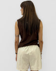 Blusa Incrociata con Laccetto