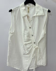 Blusa Incrociata con Laccetto