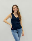 Maglia con scollo a v