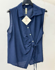Blusa Incrociata con Laccetto