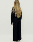 Completo Minimal con Felpa e Pantalone Ampio Comfy Chic