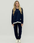 Completo Comfy Chic con Felpa e Pantalone Coordinato