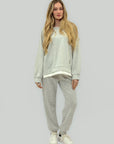 Completo Comfy Chic con Felpa e Pantalone Coordinato