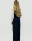 Completo con Gilet Incrociato e Pantalone Palazzo