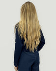 Maglia Donna con Maniche Traforate e Dettagli Perle