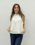 Canotta con strass