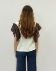 T-shirt con maniche