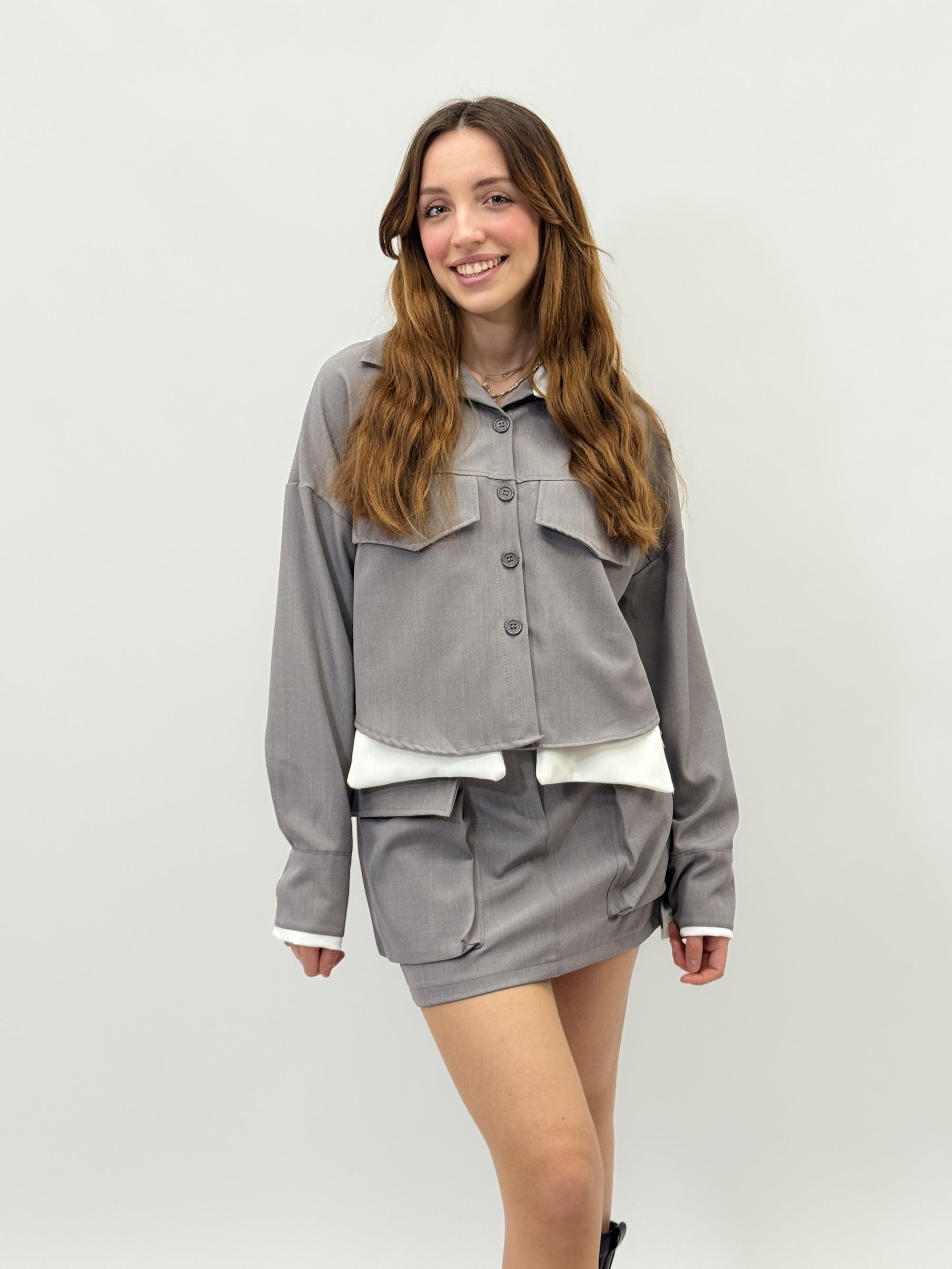 Completo giacca con gonna