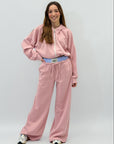 Coordinato Felpa Zip e Pantalone Morbido