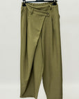 Pantalone Palazzo Vita Alta con Pences Stile Elegante