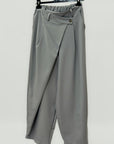 Pantalone Palazzo Vita Alta con Pences Stile Elegante
