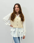 Camicia con gilet
