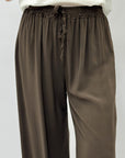 Pantaloni Palazzo con Vita Elasticizzata