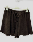 Pantaloncini Comfy in Tessuto Mosso