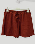 Pantaloncini Comfy in Tessuto Mosso
