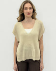 Maglia Gilet Donna Oversize in Maglia