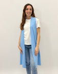 T-shirt in cotone con gilet
