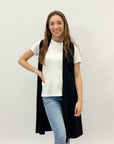 T-shirt in cotone con gilet