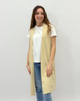 T-shirt in cotone con gilet