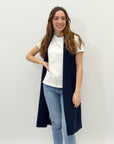 T-shirt in cotone con gilet