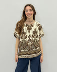 Maglia con fantasia