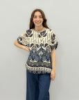 Maglia con fantasia