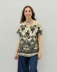 Maglia con fantasia