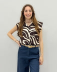 Camicia con fantasia