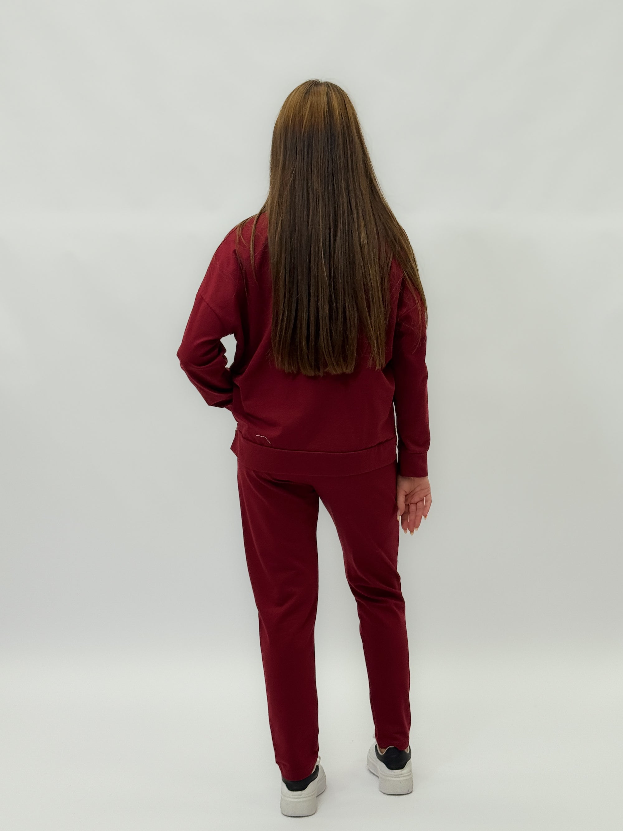 Tuta felpa e pantaloni in cotone