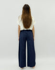 Pantaloni in cotone dritti