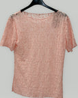 T-Shirt in Pizzo Trasparente