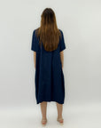 Abito in denim con tasche