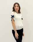 Maglia con fiocchi
