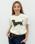 T-shirt Bassotto Glam