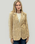 Blazer in velluto con paillettes – Eleganza luminosa per le tue serate