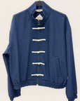 Giacca Leggera con Chiusura Nodo Stile Orientale