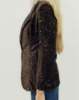 Blazer in velluto con paillettes – Eleganza luminosa per le tue serate