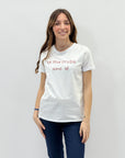 T-shirt petite con scritta "la mia crush sono io"