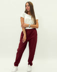 Pantaloni jogger con elastico in vita