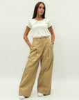 Pantaloni a palazzo in cotone