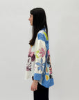 Camicia taglia comoda con stampa