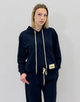 Completo in cotone con felpa e pantaloni