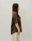 Camicia leggera con fiori