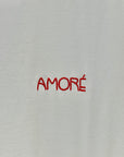 T-Shirt 100% Cotone con Ricamo Amore – Essenziale e Raffinata
