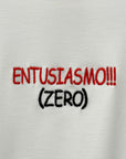 T-shirt Ricami “Entusiasmo (Zero)”