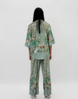 Completo maglia e pantaloni kimono