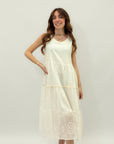 Abito midi in cotone