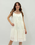 Abito in cotone con fiocchi